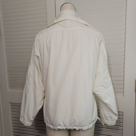 Roffe Pullover Vintage Ski Sweater White Powder Jacket Womens Small - Picture 10 of 11